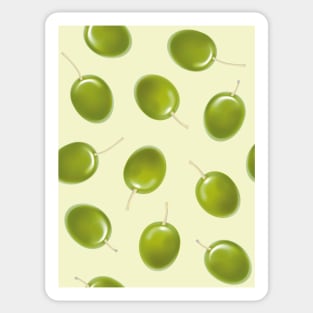 Olives - Mediterranean pattern Sticker